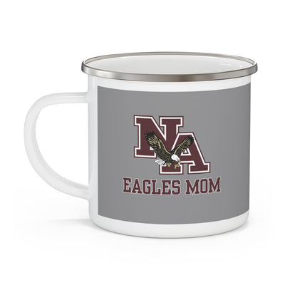 Eagles Mom Classic Logo Enamel Camping Mug - New Albany Eagles