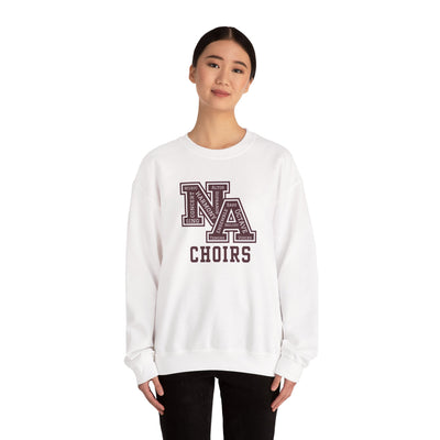 Adult Unisex Choirs Words NA Logo Graphic Sweatshirt