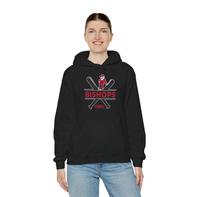 Adult Unisex Bishops Baseball Crossbat Graphic Hoodie