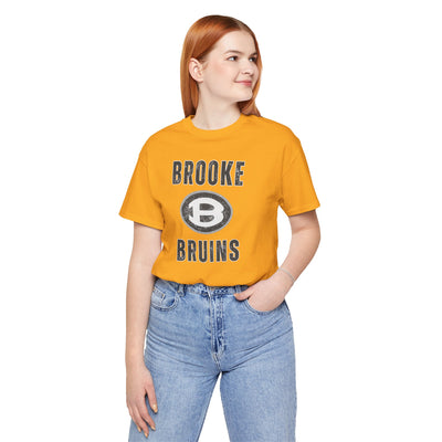 Adult Unisex Brooke Bruins Vintage Distressed Graphic Short Sleeve Soft Tee
