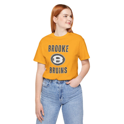 Adult Unisex Brooke Bruins Vintage Distressed Graphic Short Sleeve Soft Tee