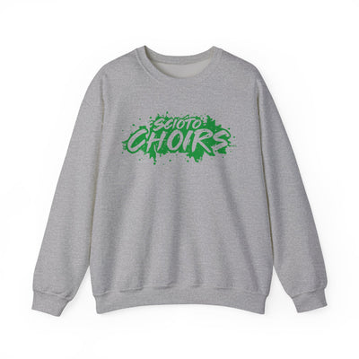 Adult Unisex Dublin Scioto Choirs Paint Splatter Graphic Sweatshirt