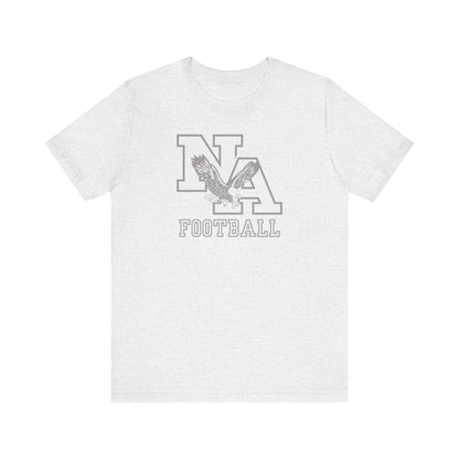 Adult Unisex New Albany Tonal Football Logo Graphic Short Sleeve Soft Tee
