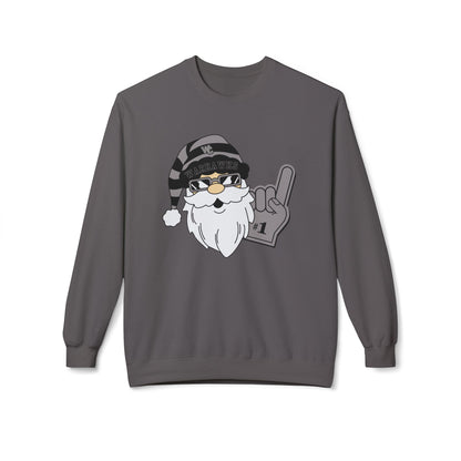 Adult Unisex Westerville Central Spirited Santa Graphic Soft Style Sweatshirt