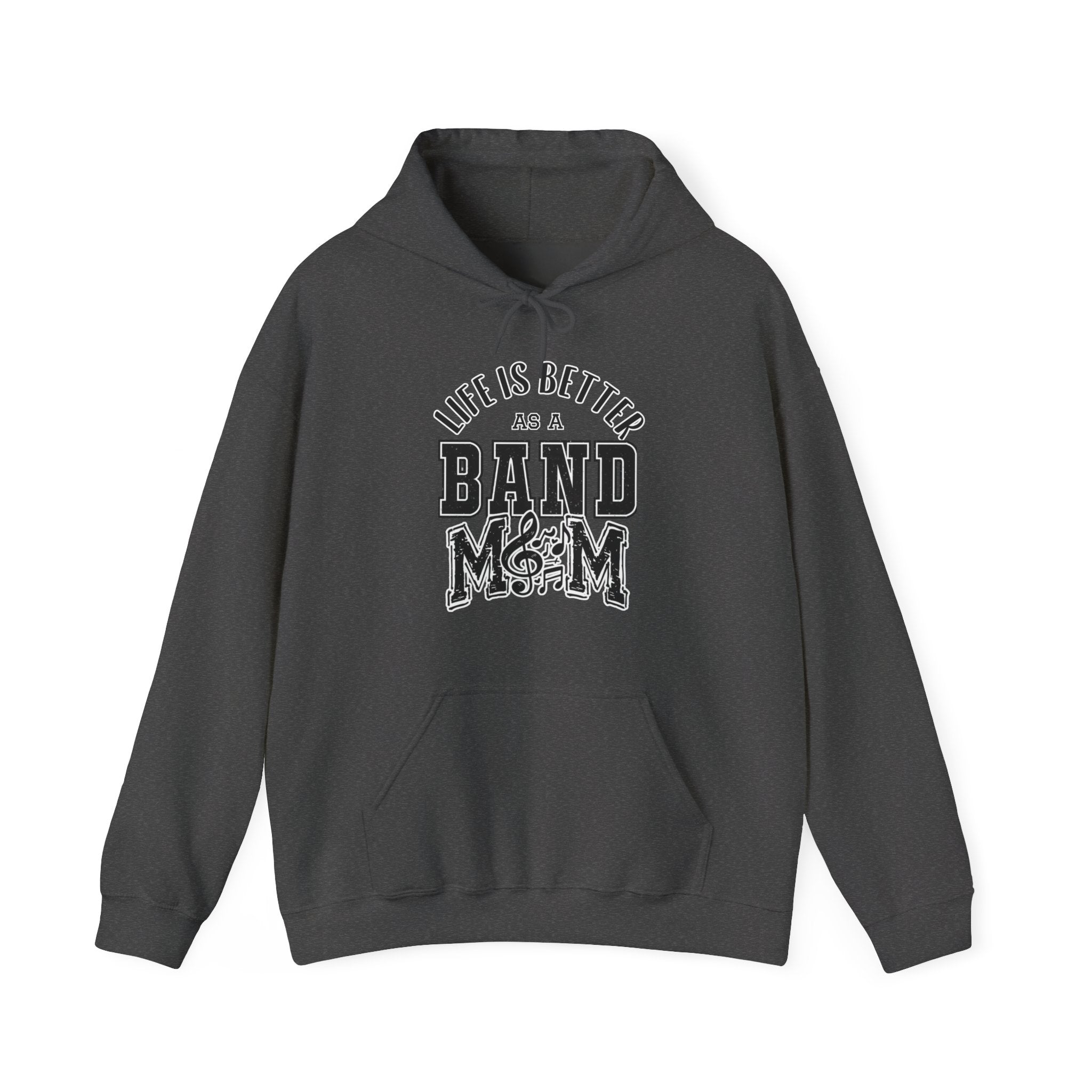 Adult Unisex Life is Better As A Band Mom Graphic Hoodie