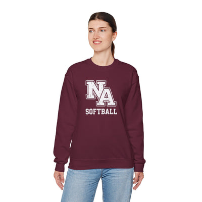 Adult Unisex New Albany Softball Vintage Vibe Logo Graphic Sweatshirt