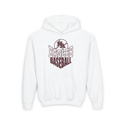 Youth Eagles Baseball Strike Zone Graphic Hoodie