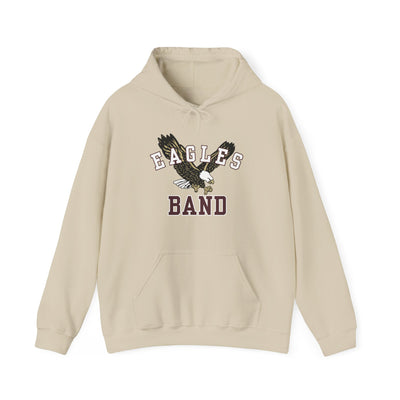 Adult Unisex Flying Band Eagle Graphic Hoodie