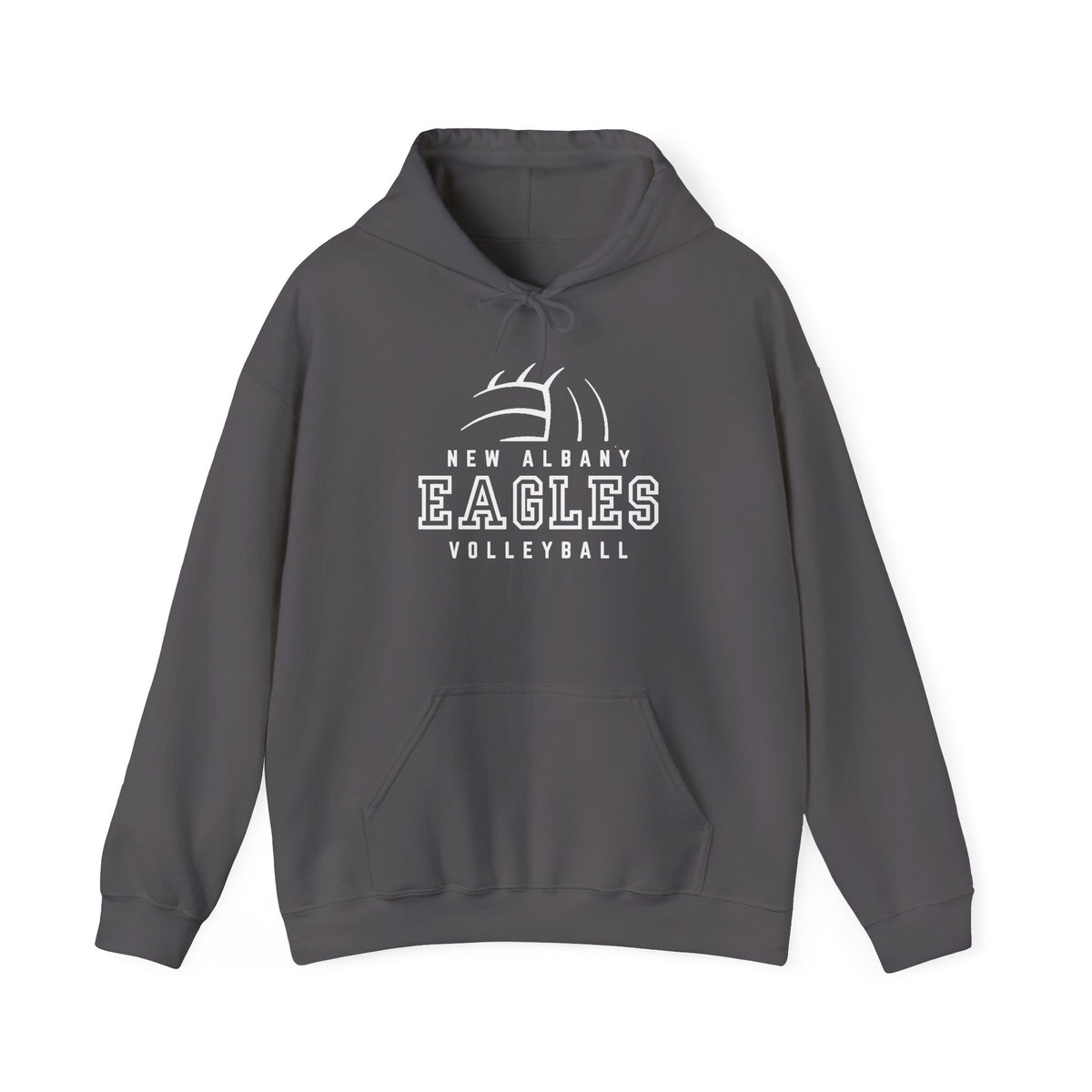 Copy of Adult Unisex New Albany Eagles Victory Volleyball Graphic Hoodie