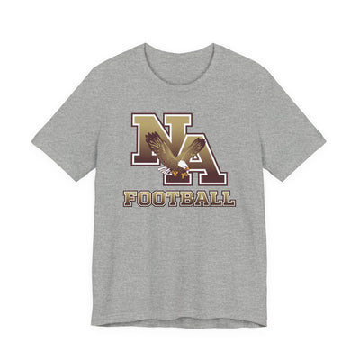 Adult Unisex New Albany Ombre Eagle Logo Graphic Short Sleeve Soft Tee