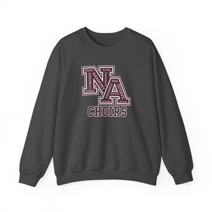 Adult Unisex Choirs Words NA Logo Graphic Sweatshirt