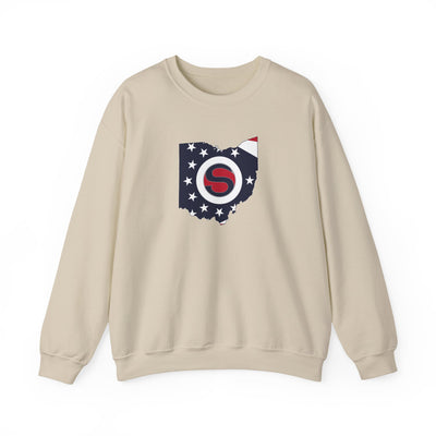 Adult Unisex Stingers Softball State Logo Graphic Sweatshirt