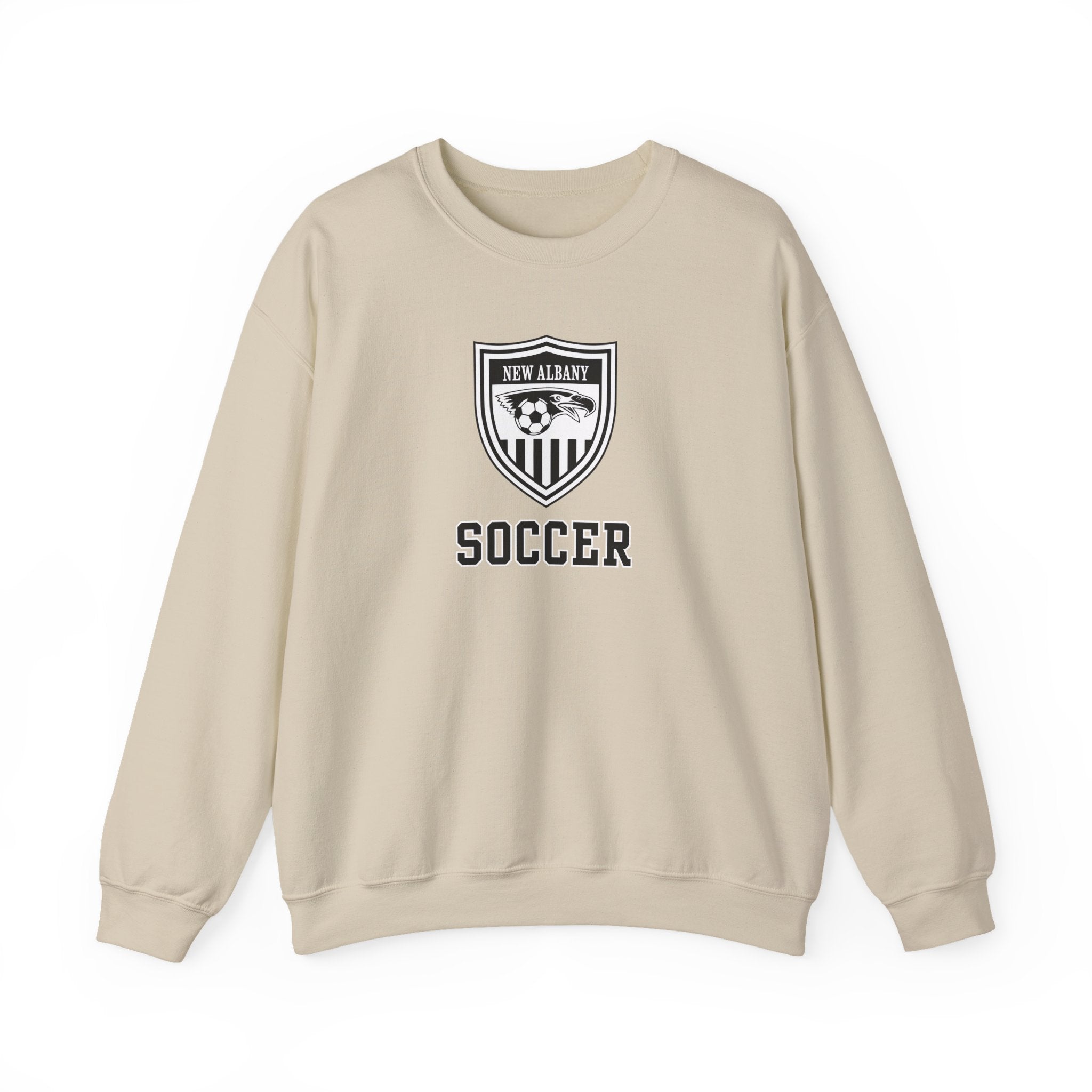Adult Unisex New Albany Youth Soccer League Crest Graphic Sweatshirt