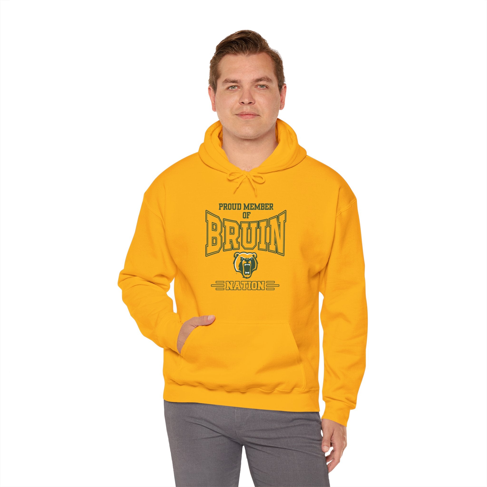 Adult Unisex Bruin Nation Graphic Hoodie