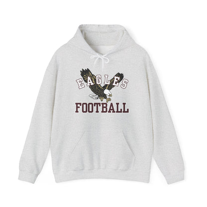 Adult Unisex Flying Football Eagle Graphic Hoodie
