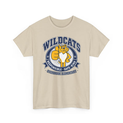 Adult Unisex Overbrook Elementary Wildcat Way Graphic Gildan Classic Tee