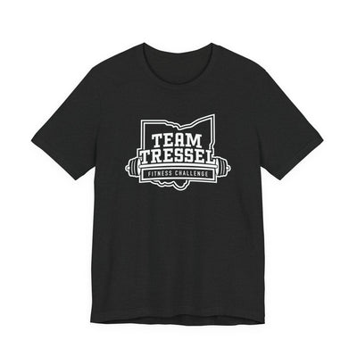 Adult Unisex Team Tressel Fitness Challenge Graphic Short Sleeve Soft Tee