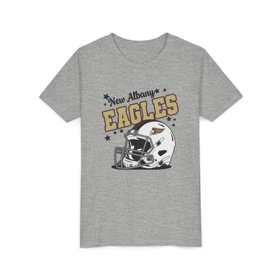 Youth New Albany Eagles Football Pride Graphic Short Sleeve Soft Tee