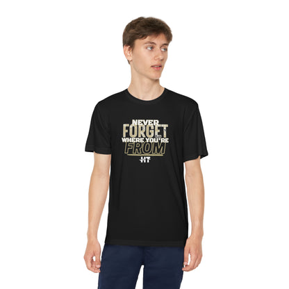 Youth Where You're From Home Turf Graphic Short Sleeve Performance Tee