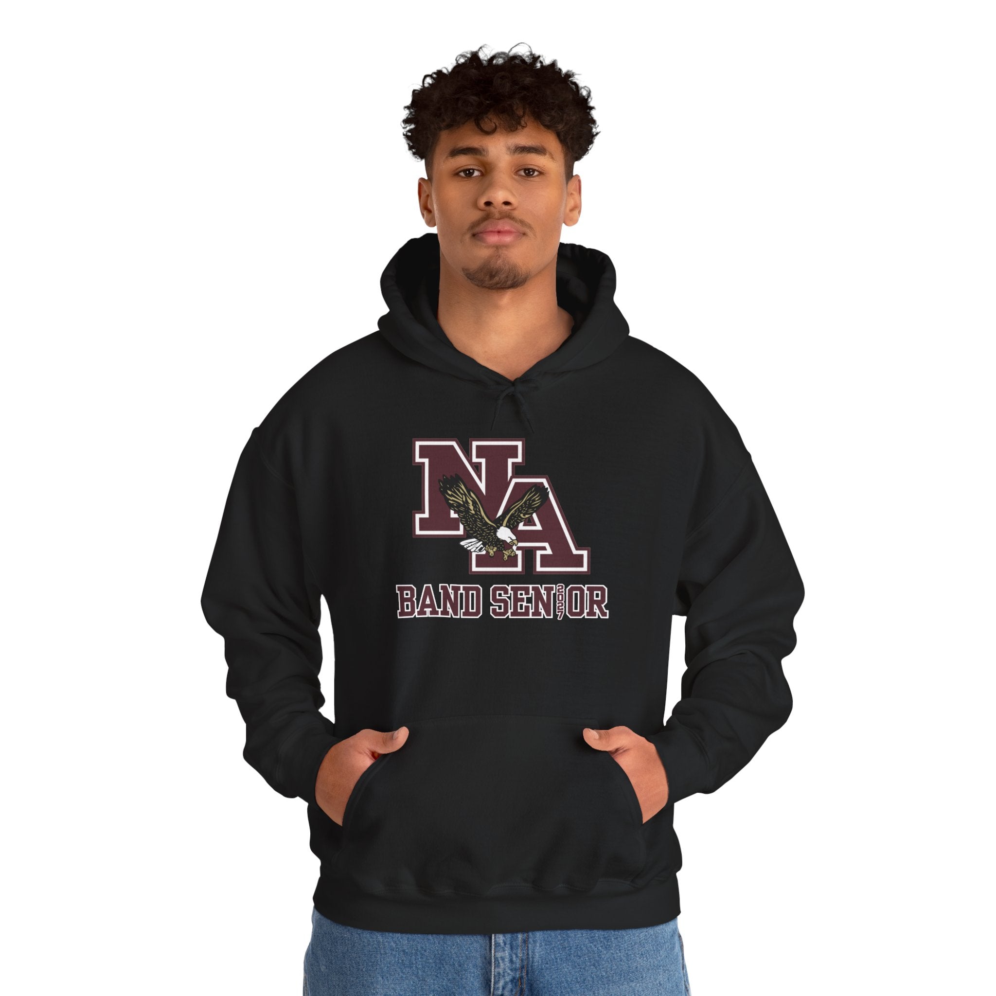 Adult Unisex New Albany Band 2027 Senior Graphic Hoodie