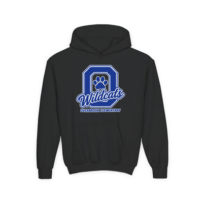 Youth Overbrook Elementary Wildcats Block Letter Graphic Hoodie