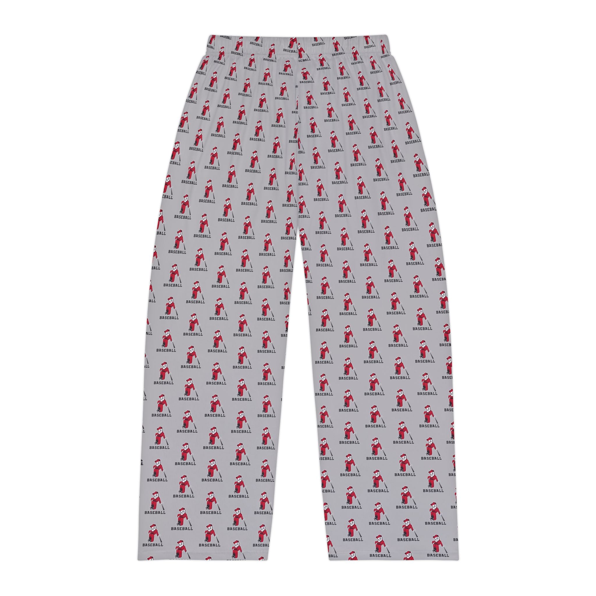 Men's Pajama Pant with Allover Bishops Baseball Mascot Print