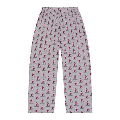 Men's Pajama Pant with Allover Bishops Baseball Mascot Print