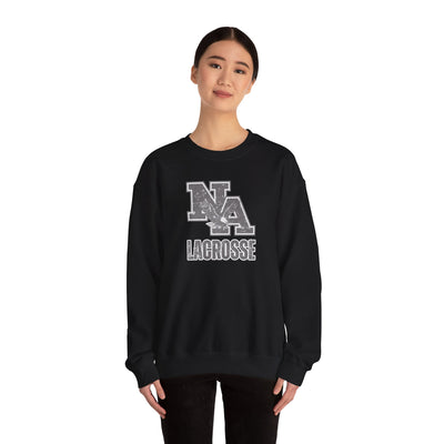 Adult Unisex Vintage Distressed Classic Logo Lacrosse Graphic Sweatshirt