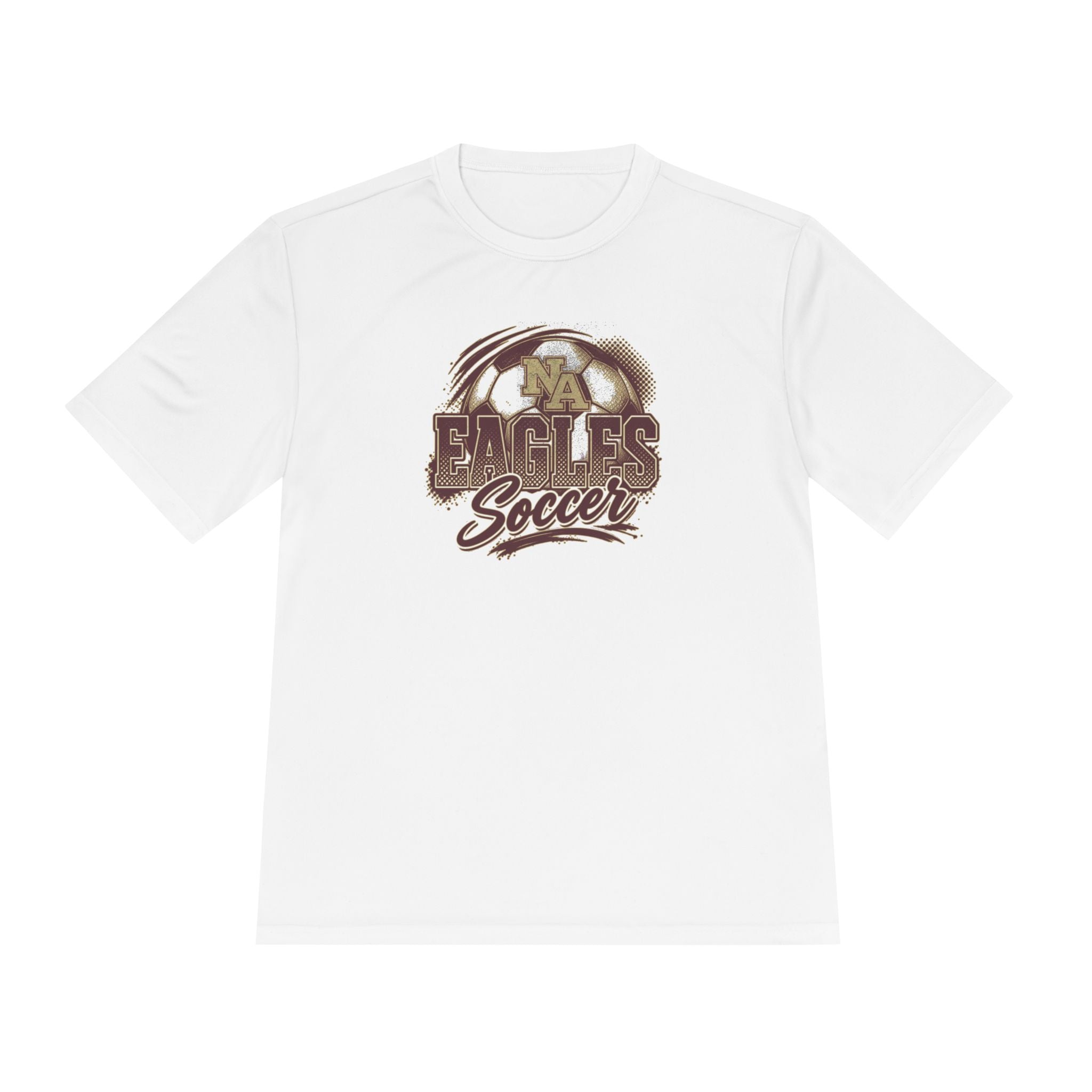 Adult Unisex New Albany Eagles Ombre Soccer Graphic Sport-Tek Competitor Performance Tee