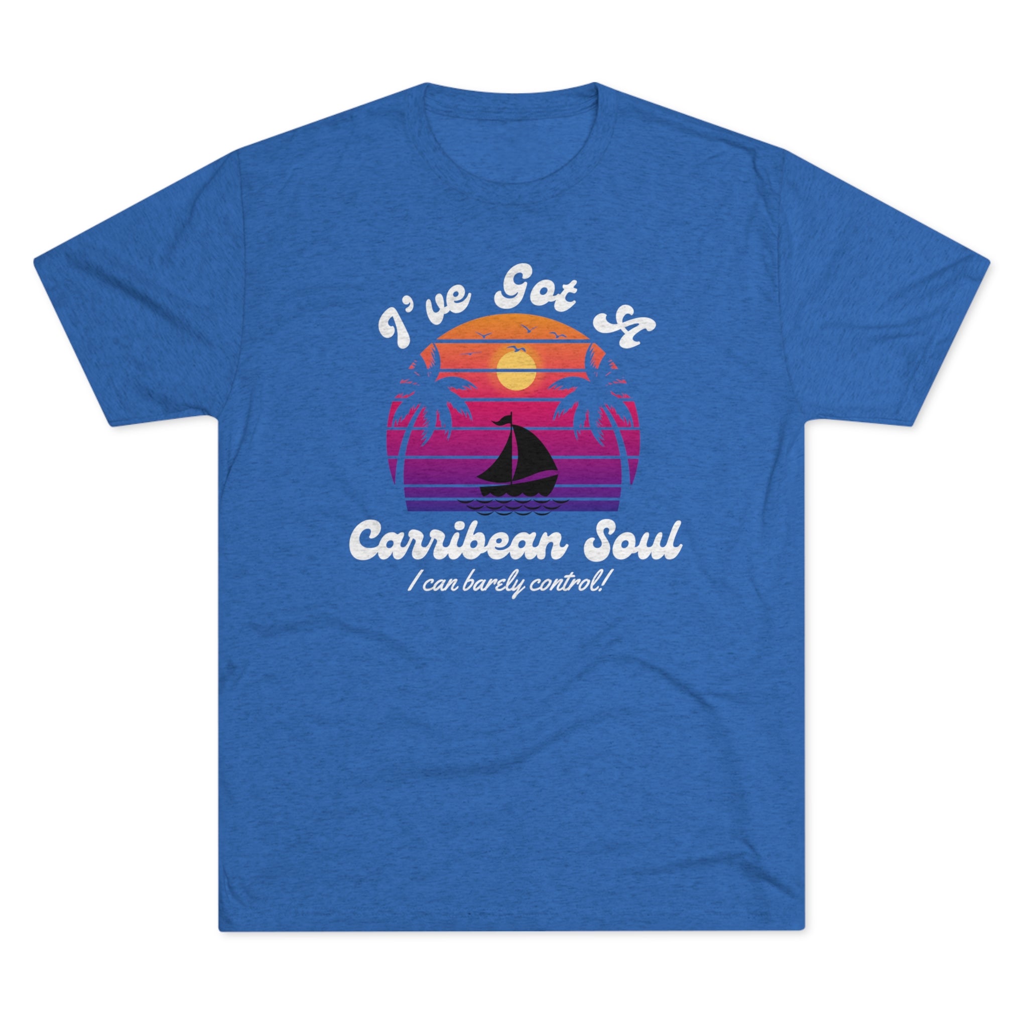 Adult Unisex Carribean Soul Super Soft Short Sleeve Tee