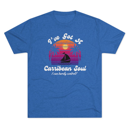 Adult Unisex Carribean Soul Super Soft Short Sleeve Tee