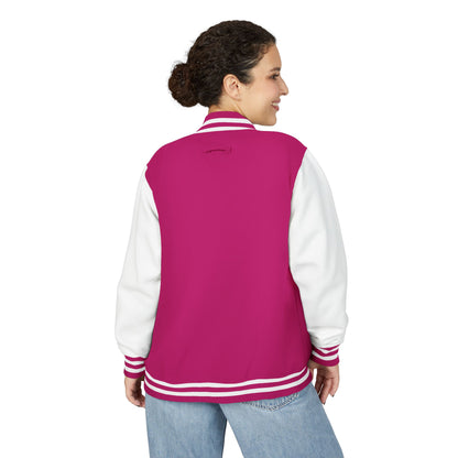 Adult Unisex Heavyweight Varsity Jacket - PINK OCTOBER