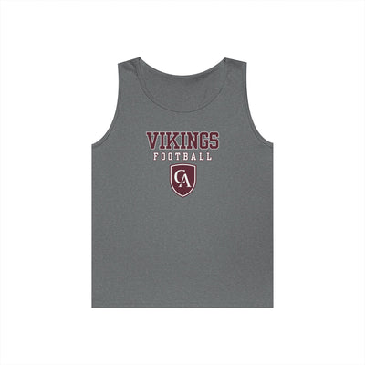 Adult Unisex Columbus Academy Vikings Football Graphic Gildan Heavy Blend Cotton Tank