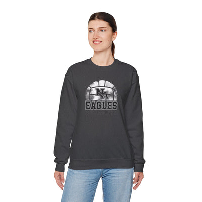 Adult Unisex New Albany Eagles Spike it Graphic Sweatshirt