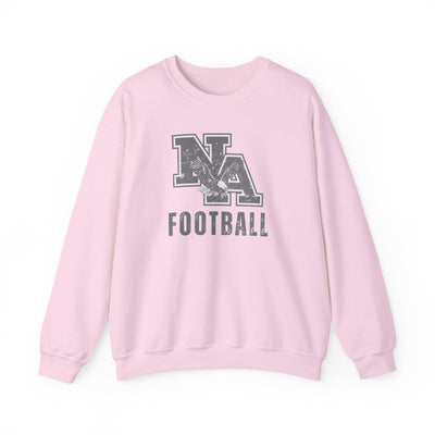 Adult Unisex New Albany Distressed Vintage Football Logo Graphic Sweatshirt