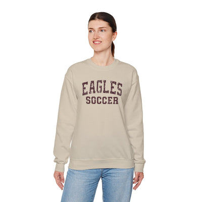 Adult Unisex New Albany Eagles Soccer Vintage Distressed Graphic Sweatshirt