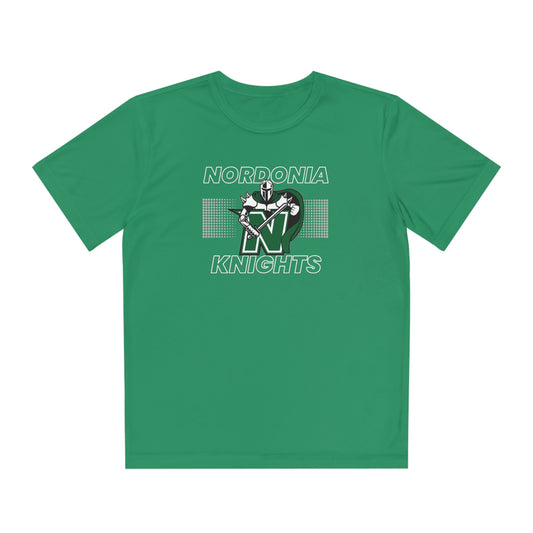 Youth Competitor Performance Logo Short Sleeve Graphic Tee - Nordonia Knights
