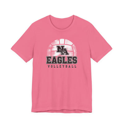 Adult Unisex New Albany Eagles Spike it Graphic Short Sleeve Soft Tee