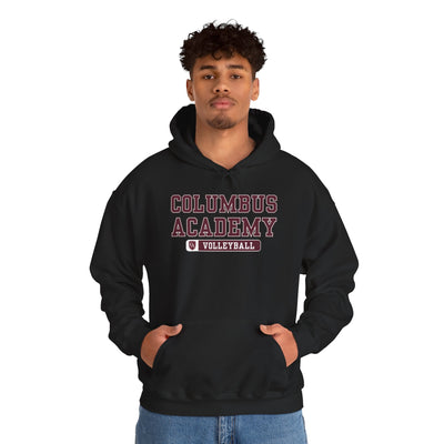 Adult Unisex Columbus Academy Volleyball Graphic Hoodie