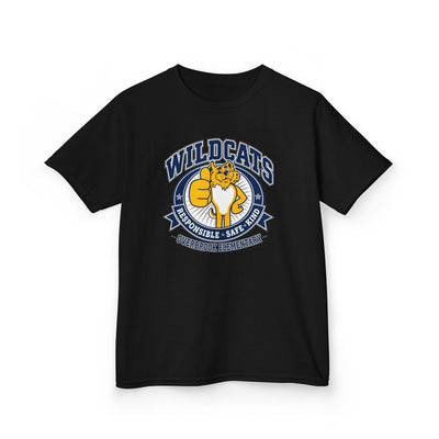 Copy of Overbrook Elementary Wildcats Block Letter Graphic Gildan Classic Tee