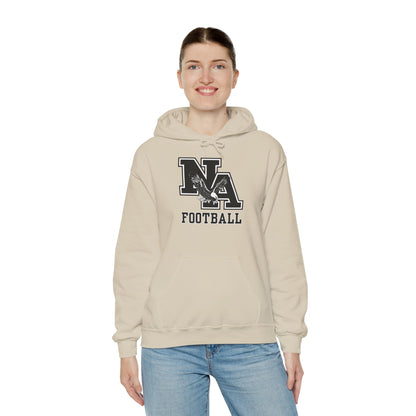 Adult Unisex Classic Logo Black Football Graphic Hoodie