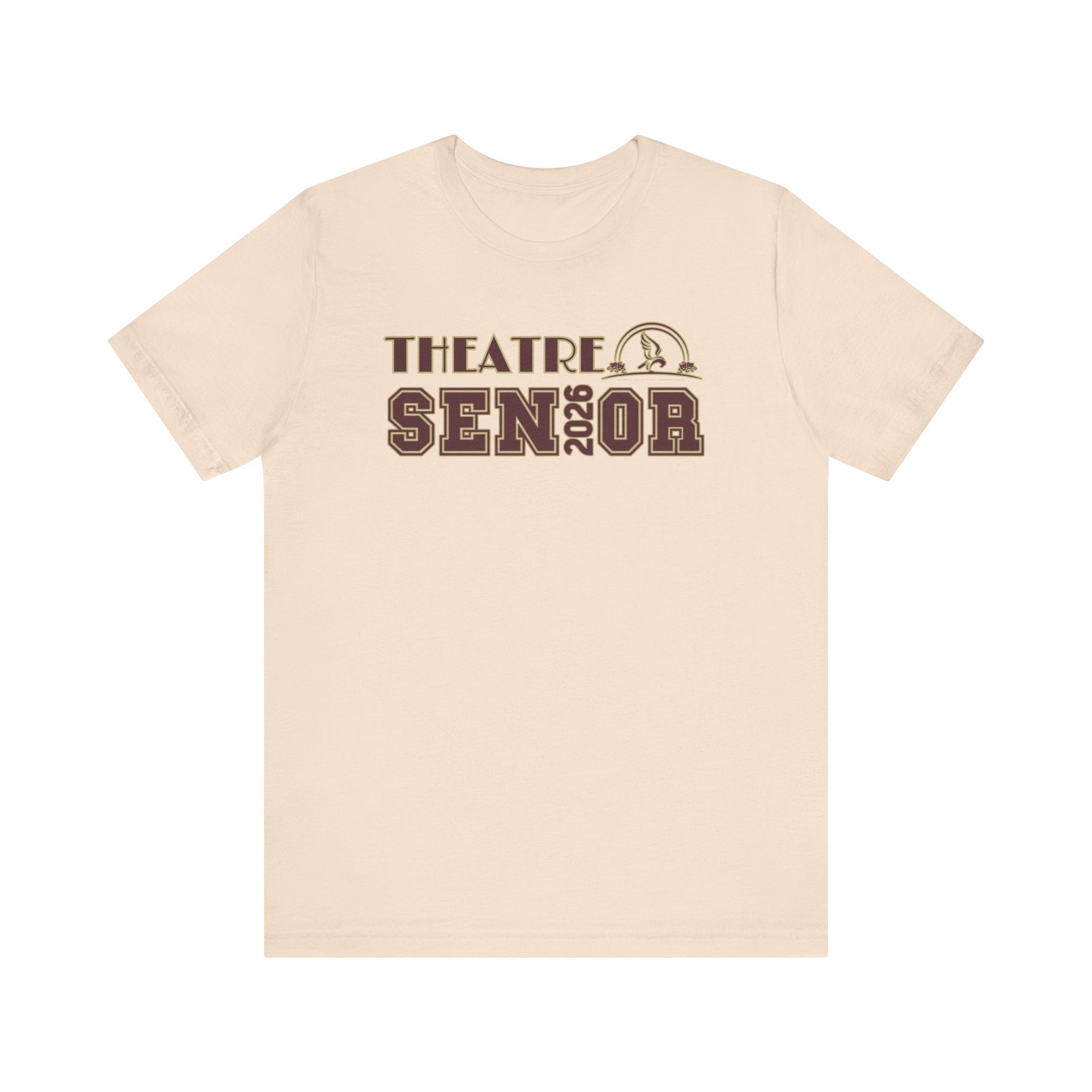 Adult Unisex Theatre Senior Graphic Short Sleeve Soft Tee