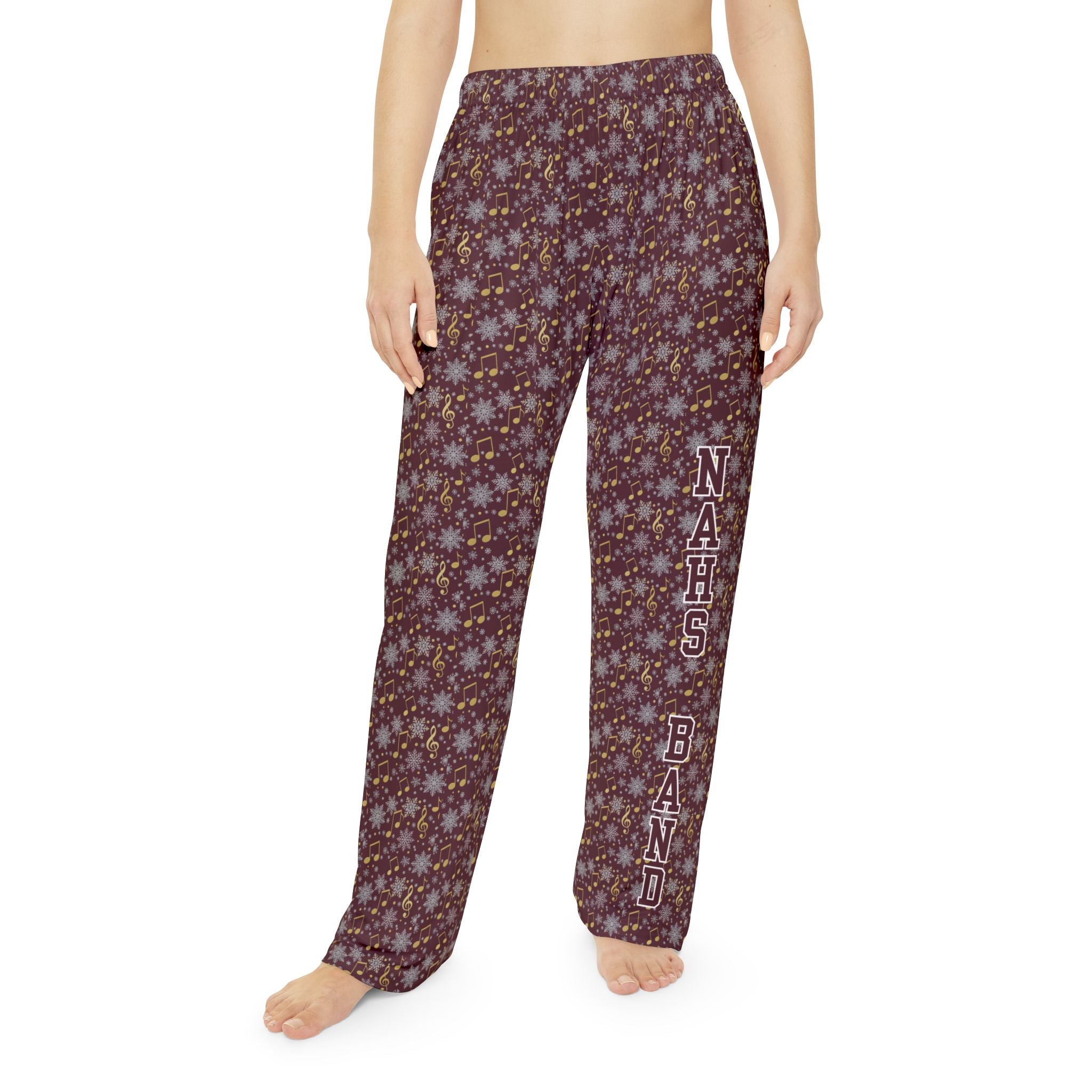 Women's NAHS Musical Snowflakes Pajama Pants