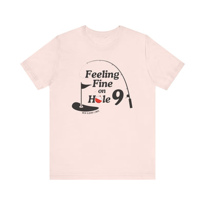Adult Unisex Hole 9 Links Graphic Short Sleeve Soft Tee