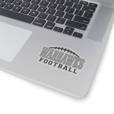 Westerville Central Warhawks Football Laces Graphic Kiss-Cut Sticker