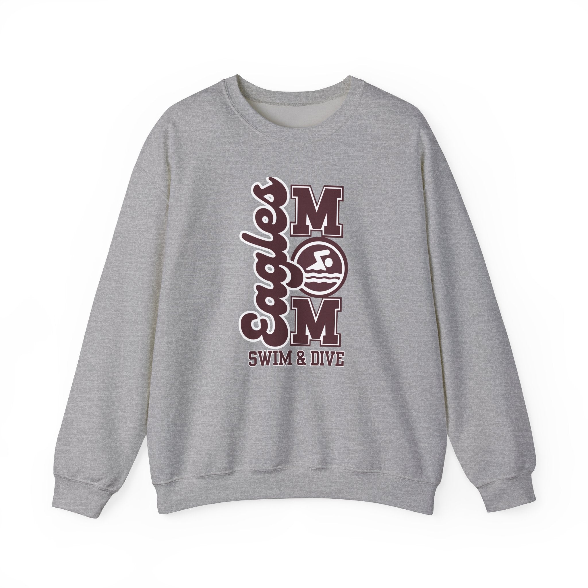 Women's Swim and Dive Mom Graphic Sweatshirt