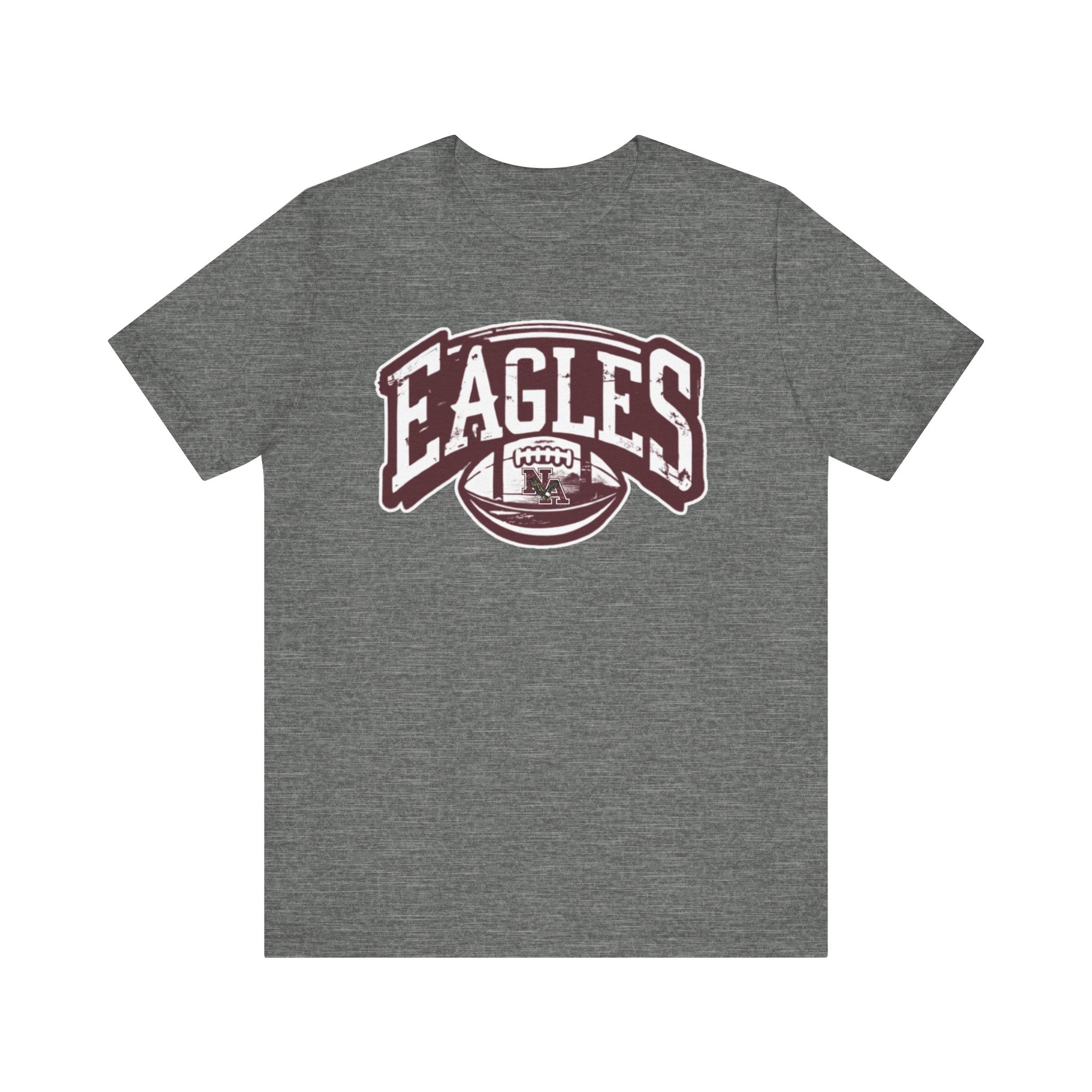 Adult Unisex New Albany Eagles Football Motion Graphic Short Sleeve Soft Tee