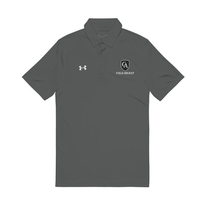 Adult Unisex Columbus Academy Vikings Field Hockey Under Armour Performance Polo with Logo Embroidery