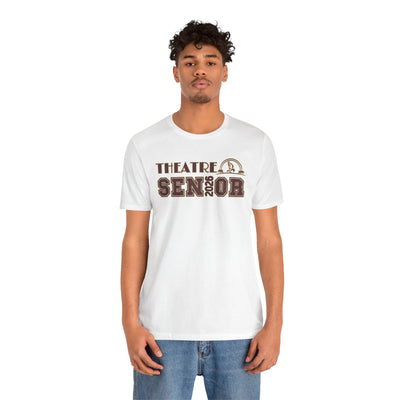 Adult Unisex Theatre Senior Graphic Short Sleeve Soft Tee