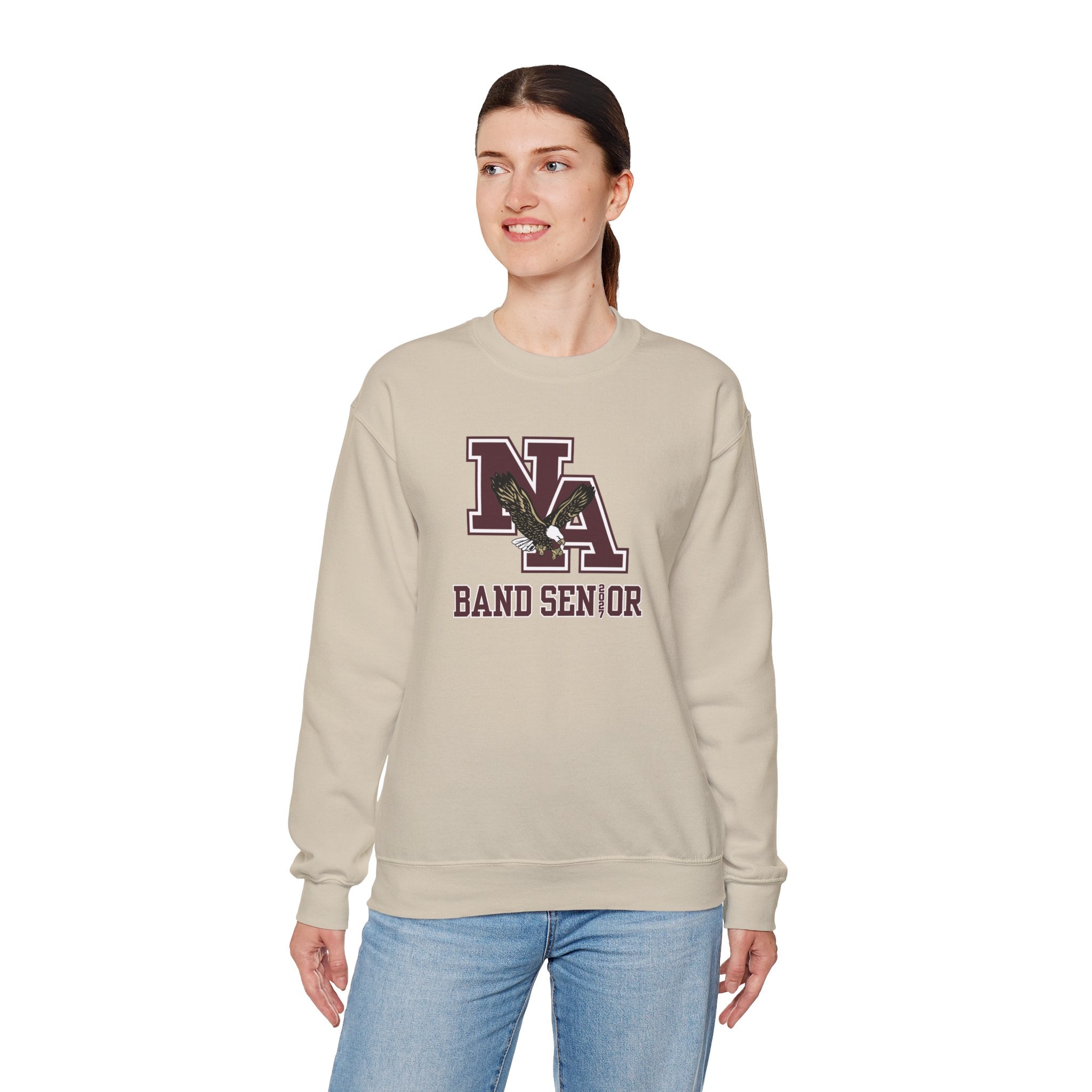 Adult Unisex New Albany Band 2027 Senior Graphic Sweatshirt